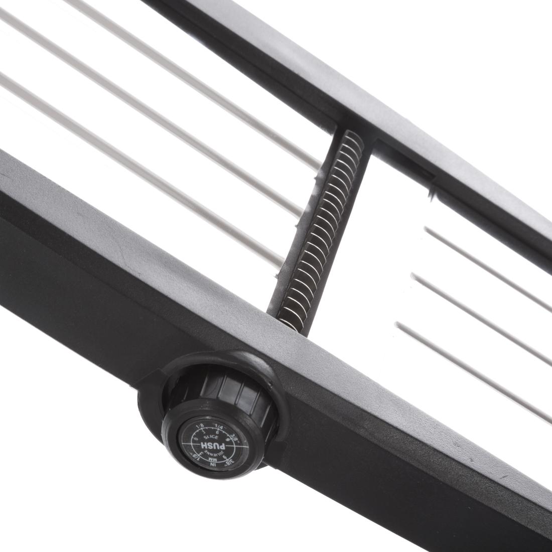 Mandoline MANOZO Inox/Zwart Mandoline MANOZO Inox/Zwart