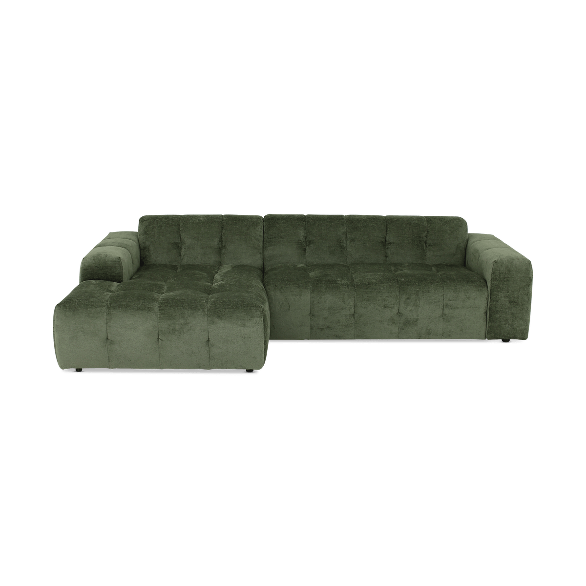 Hoeksalon COSMA Longchair Links Forest B293