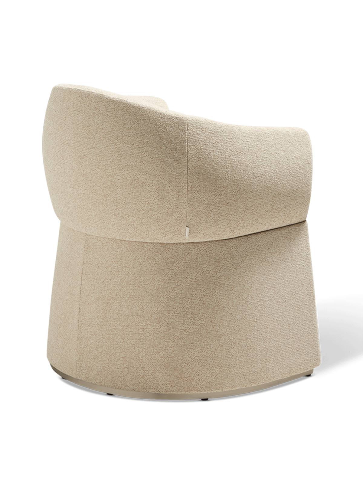 Bosca stoel in beige chenille