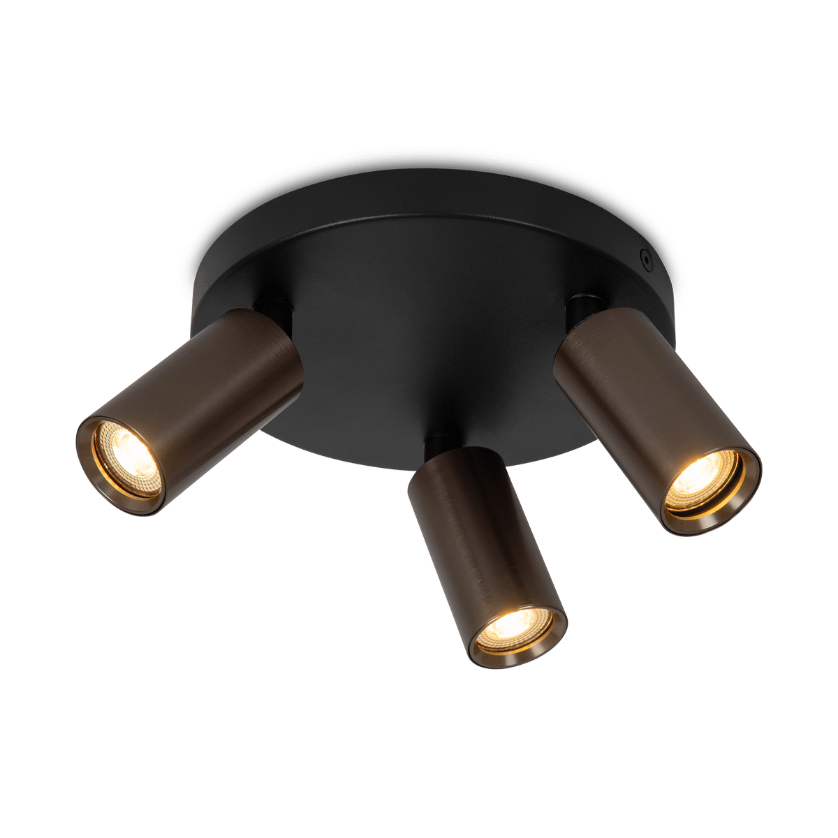 Plafondspot RITMO 3Del. Koffie