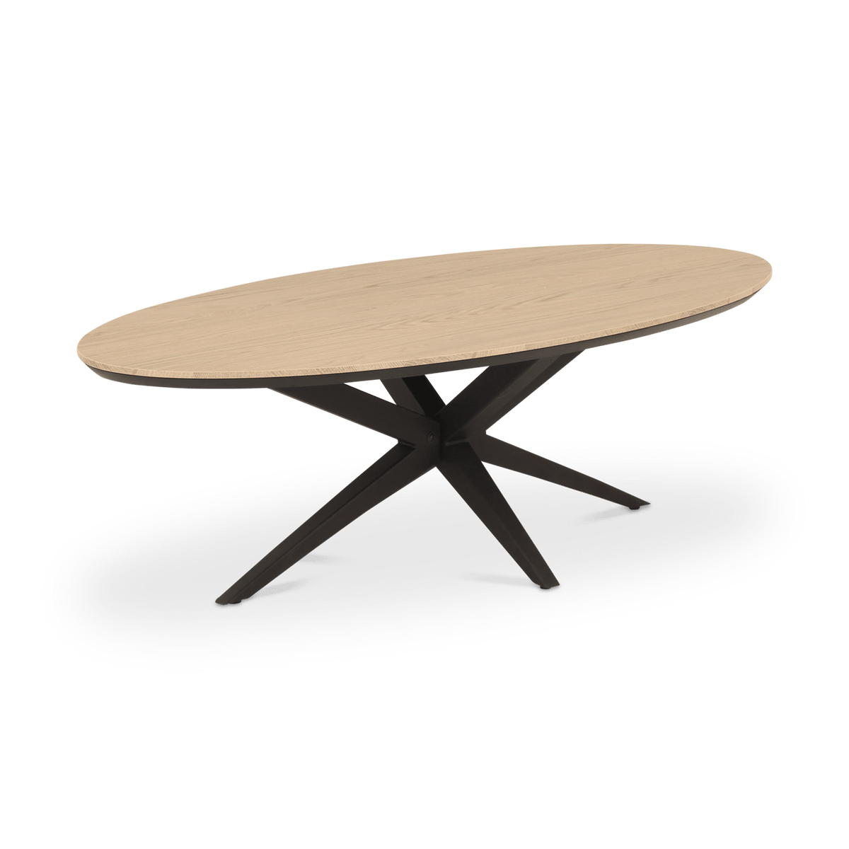 Salontafel ENCANTO Ovaal 135x67 Blond Oak