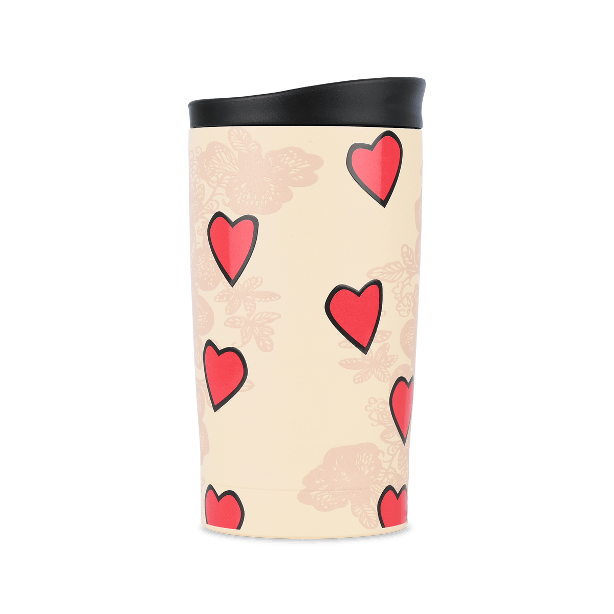 Isoleermok DAMYAN 350ml Tender Hart Beige/Rood