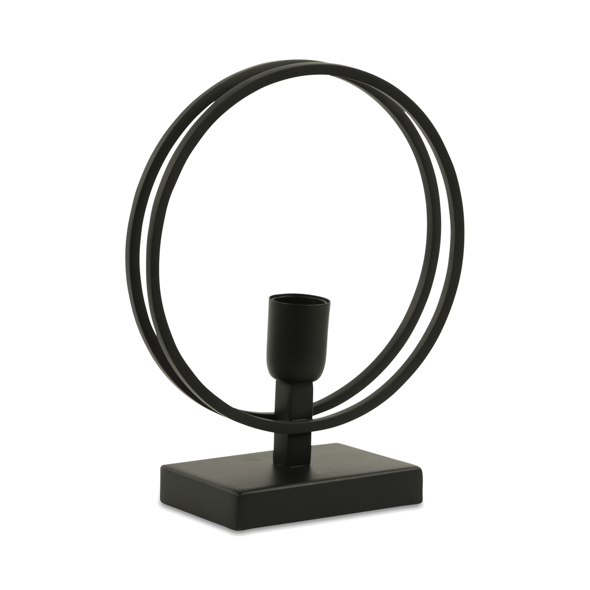 Tafellamp RUDRA L Met. Zwart