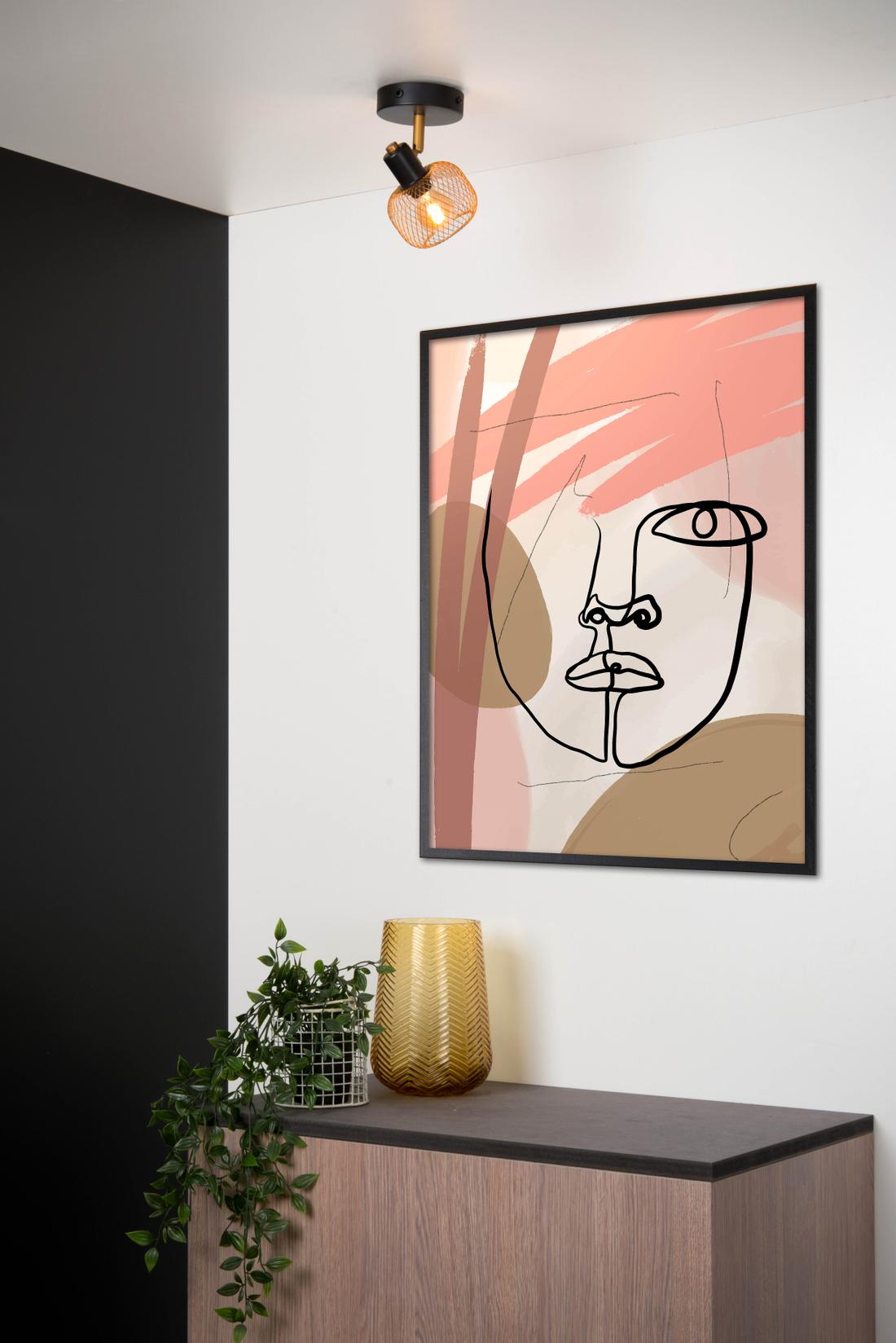 Plafondspot MAREN 1Del. Mat Goud Plafondspot MAREN 1Del. Mat Goud