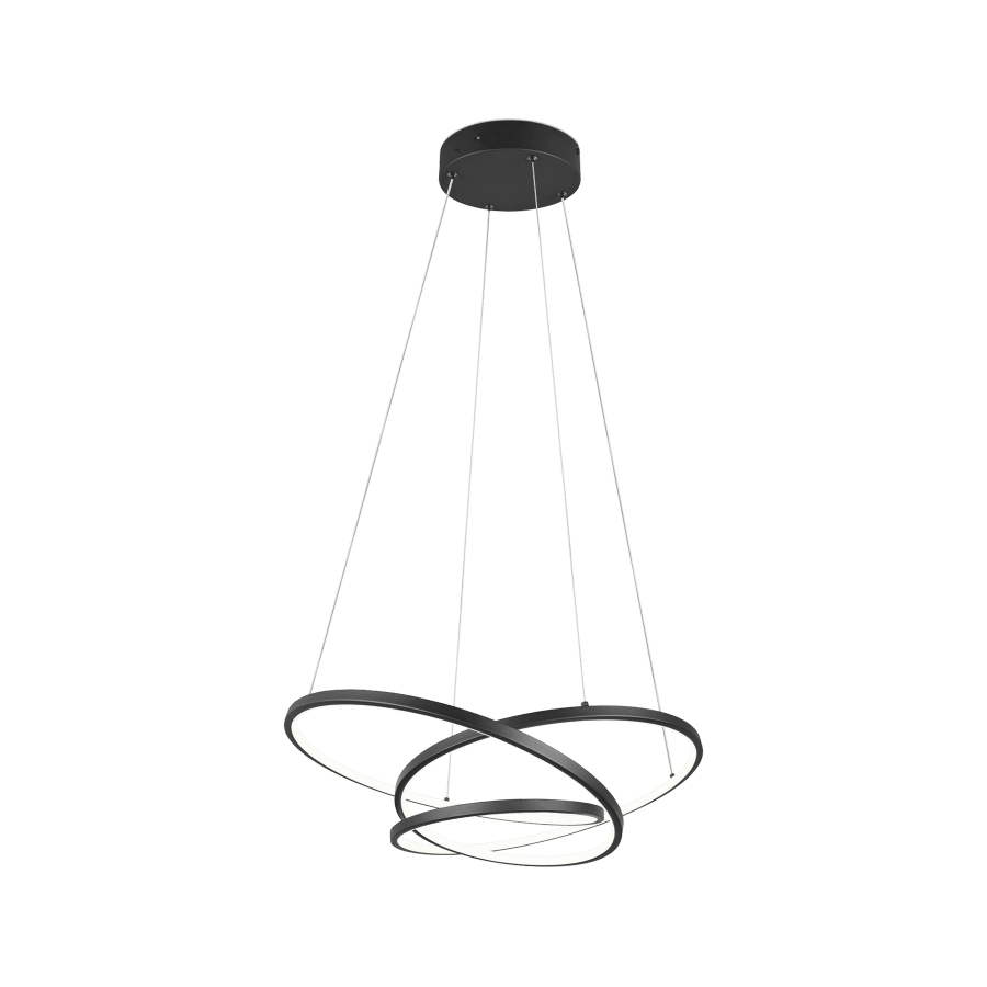 Hanglamp DARVIN L Met. Zwart Hanglamp DARVIN L Met. Zwart