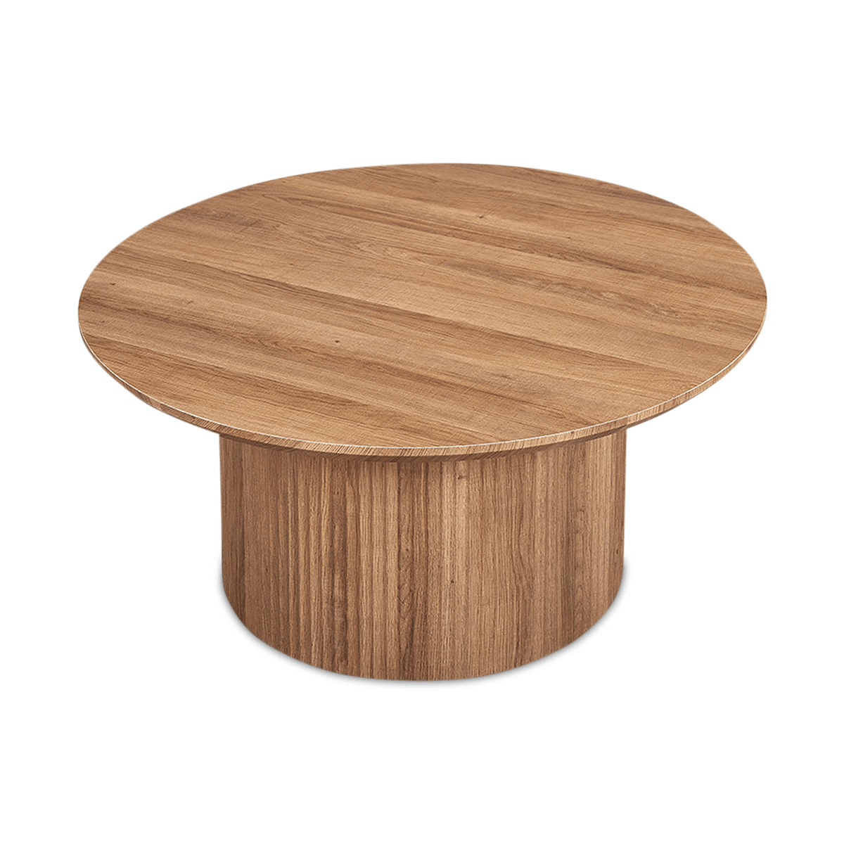 Salontafel PORTO Decor Oude Eik Ø80