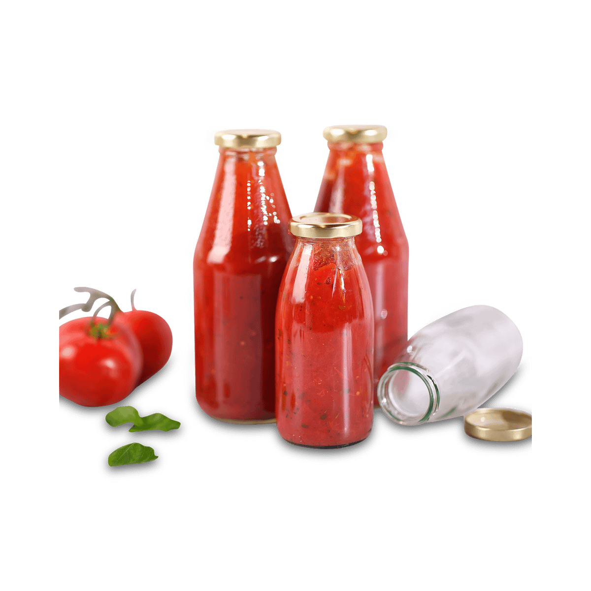 Sapfles C&T 500ml Deksel Goud