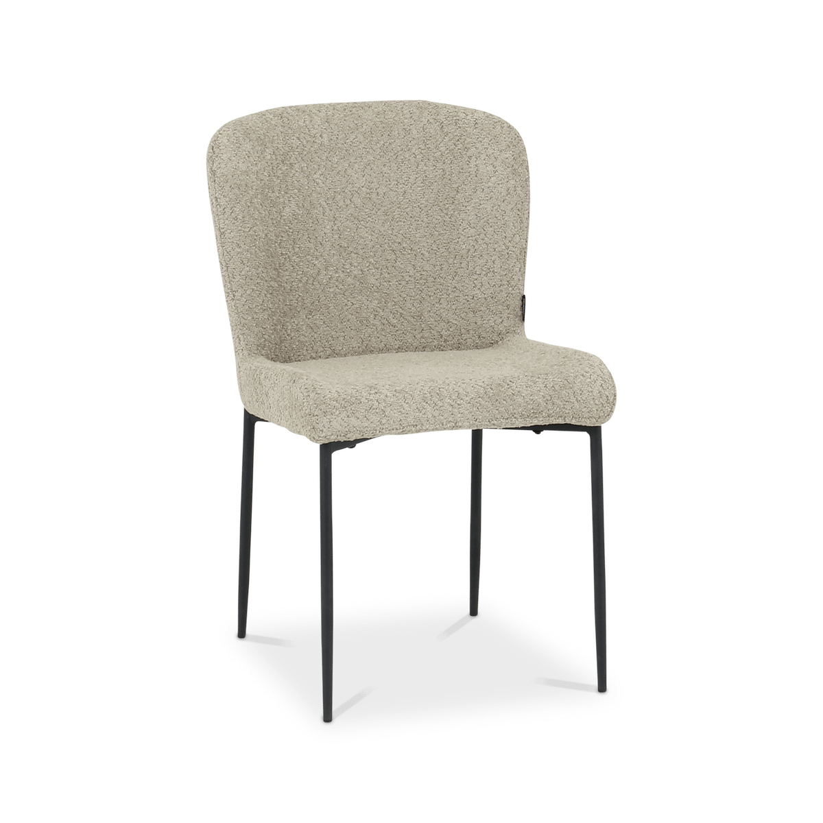 Stoel SARITA Bouclé Caffe Latte