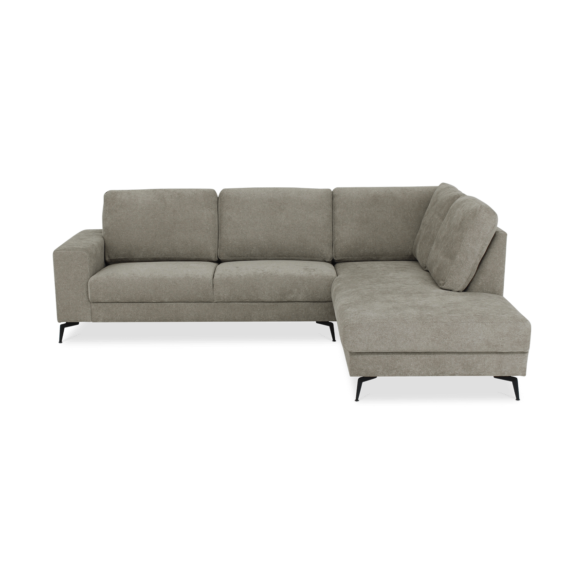 Hoeksalon PADUA Taupe Longchair Rechts B262