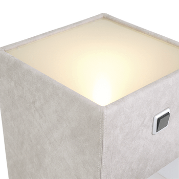 Nachttafel ASTEN Stof 402/09 Beige Nachttafel ASTEN Stof 402/09 Beige