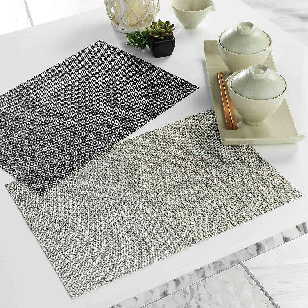 Placemat MARVIO Zwart/Wit