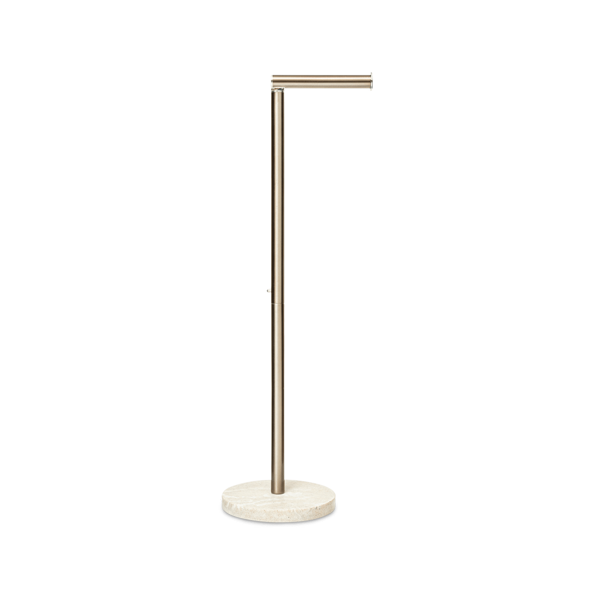 Toiletrolhouder LOZIO Brons/beige