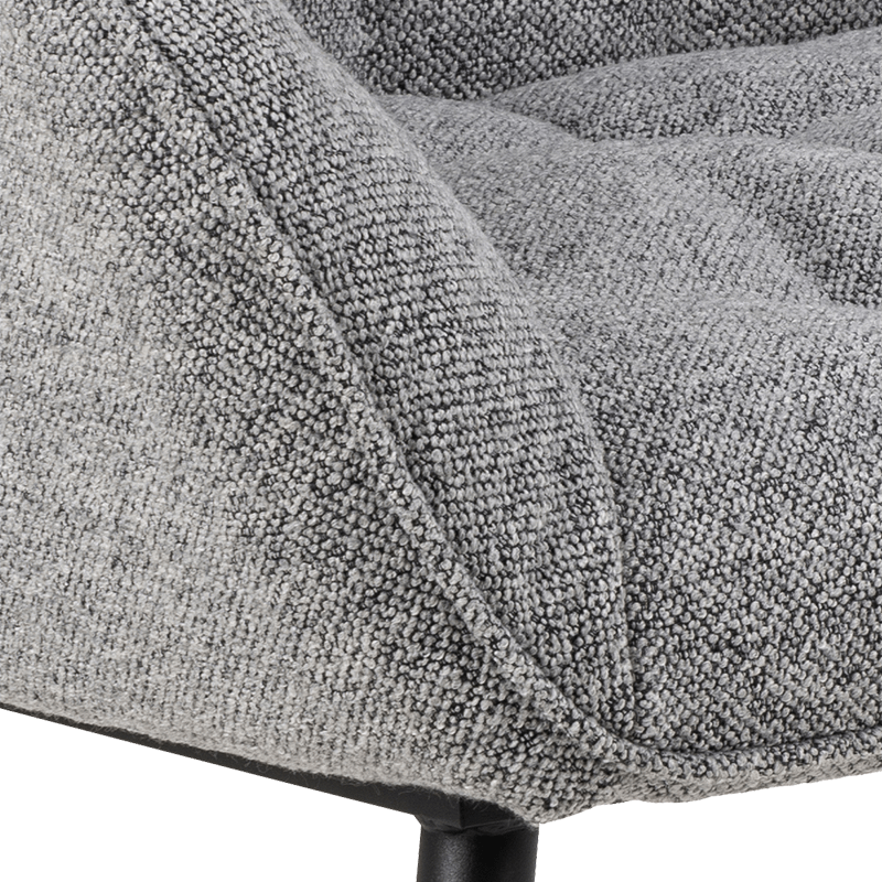 Bijzetzetel BJORK Monza Grey