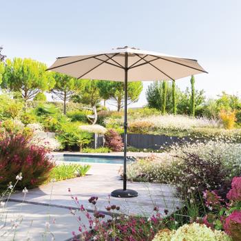 Parasol Kantelbaar VARENNA Taupe Parasol Kantelbaar VARENNA Taupe