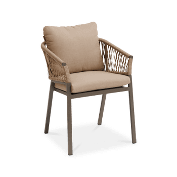 Tuinstoel RIPASSO Honing/Grijsbruin Tuinstoel RIPASSO Honing/Grijsbruin