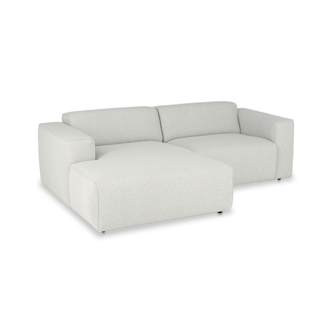 Hoeksalon SMILE Longchair Links Copenhagen Wit B234 Hoeksalon SMILE Longchair Links Copenhagen Wit B234