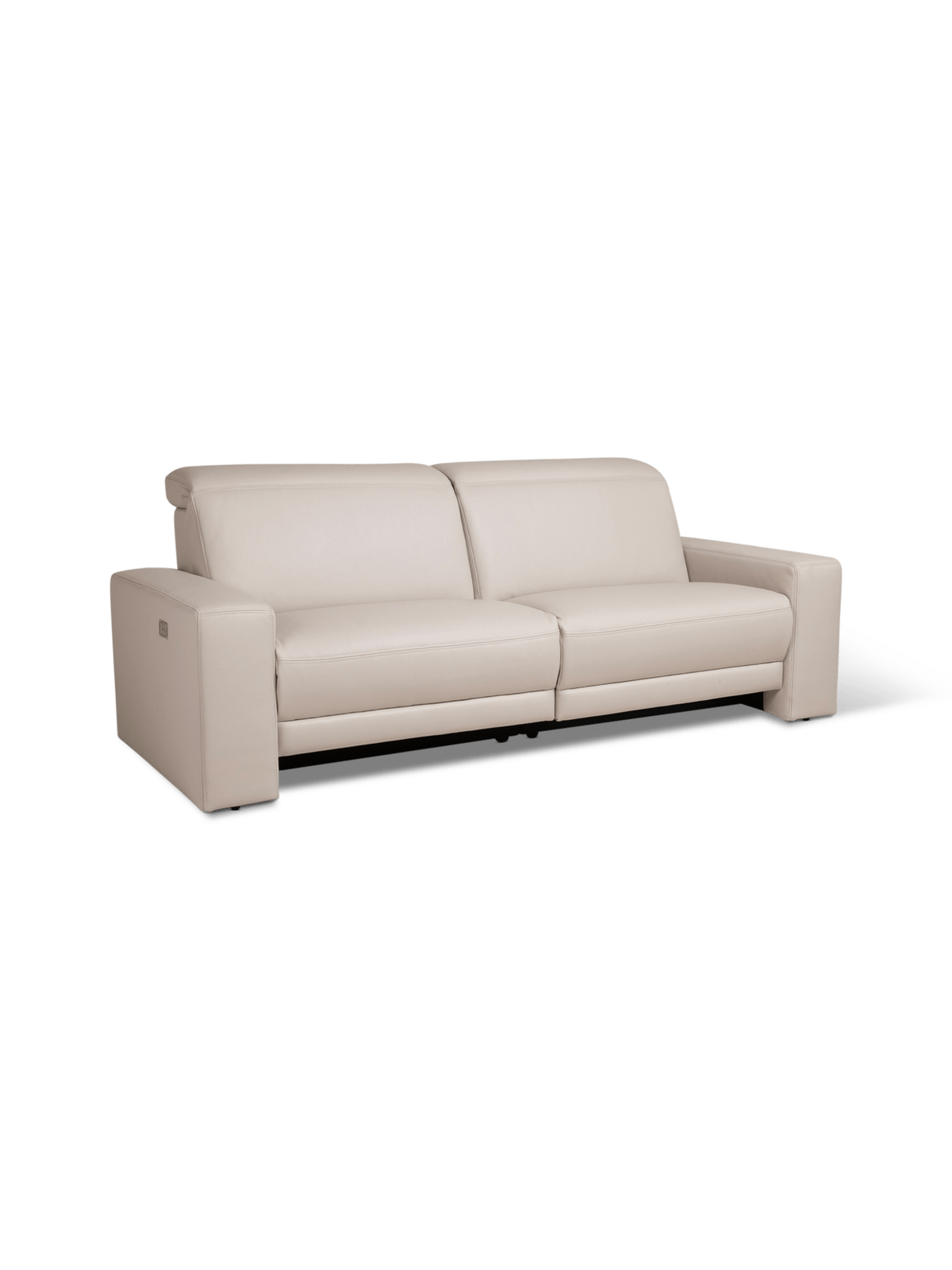 Salon Marjon Leder met geïntegreerde relax