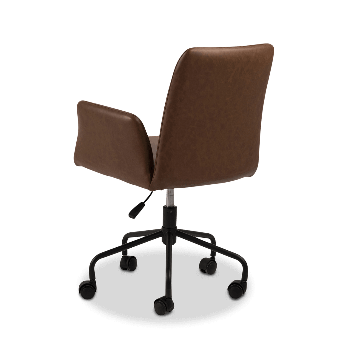 Bureaustoel DORSEY PU Retro Brandy