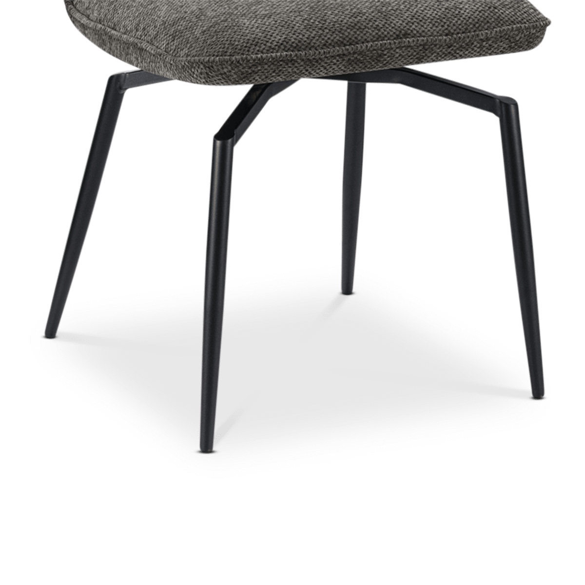 Stoel ANETA Draaibaar Donkergrijs