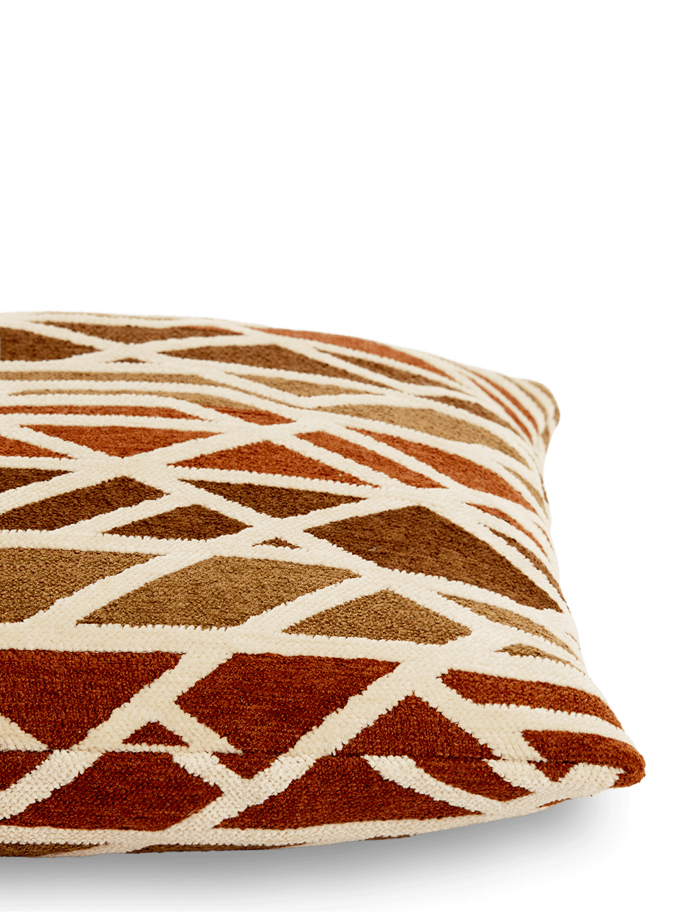Kussen Fuldos Terra/Cream 45 x 45 cm