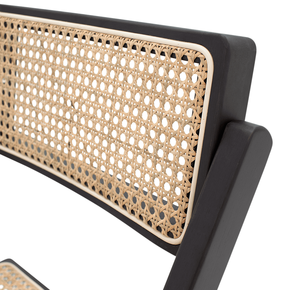 Klapstoel JACCO Ash Wood Havana/Rotan