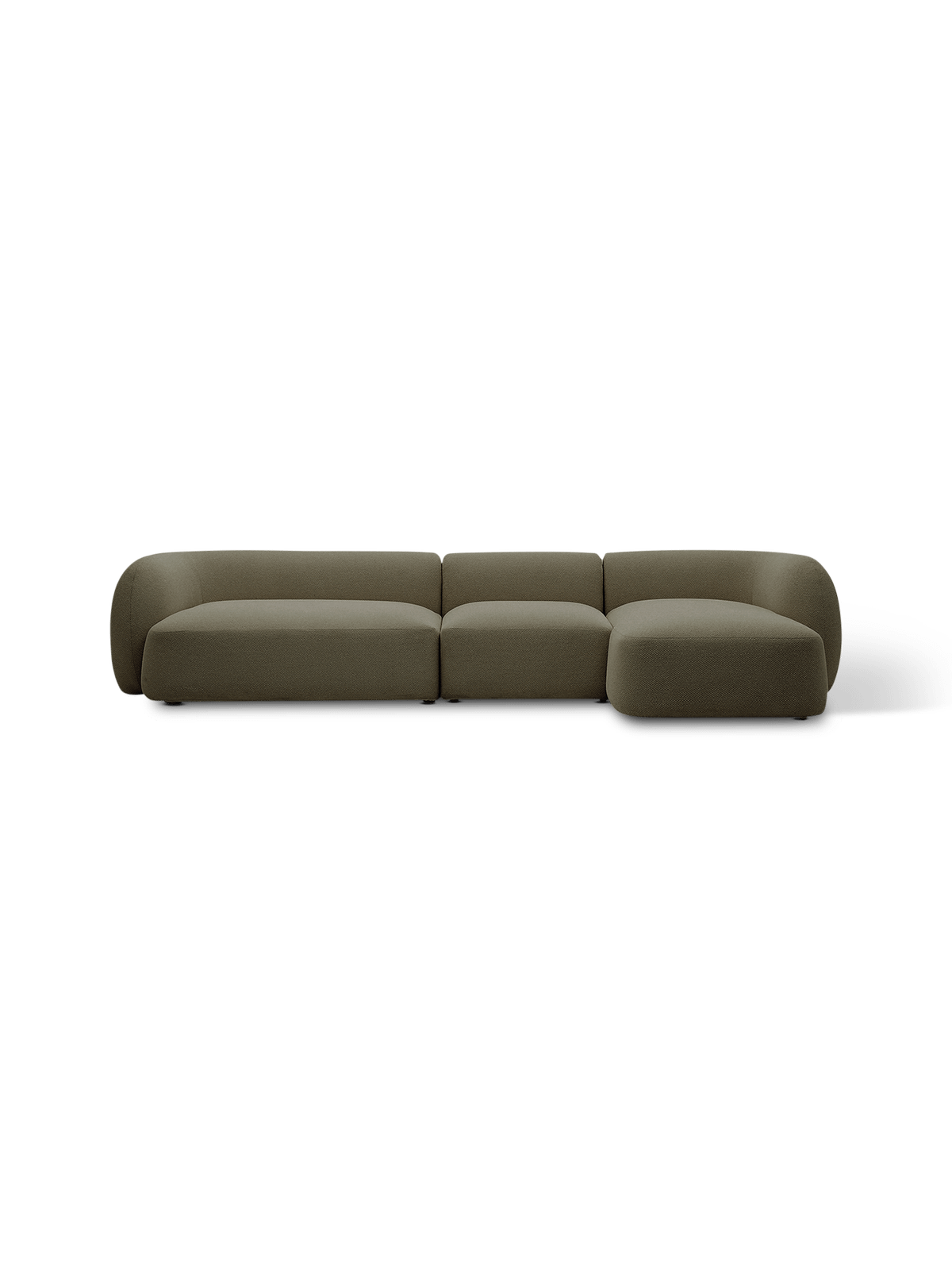 Hoeksalon Martina Longchair Rechts Groen B377