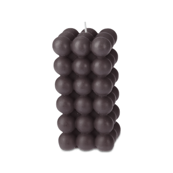 Kaars BALLS Bolletjesvorm Hoog Antraciet Kaars BALLS Bolletjesvorm Hoog Antraciet