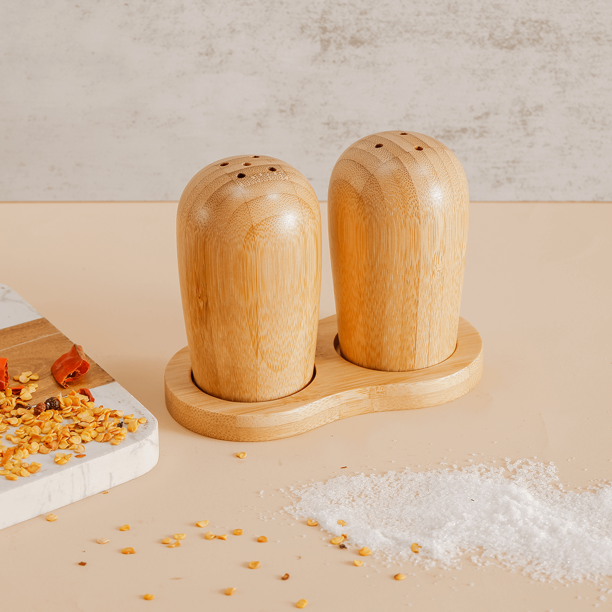 Peper en Zout Set IONA Bamboe