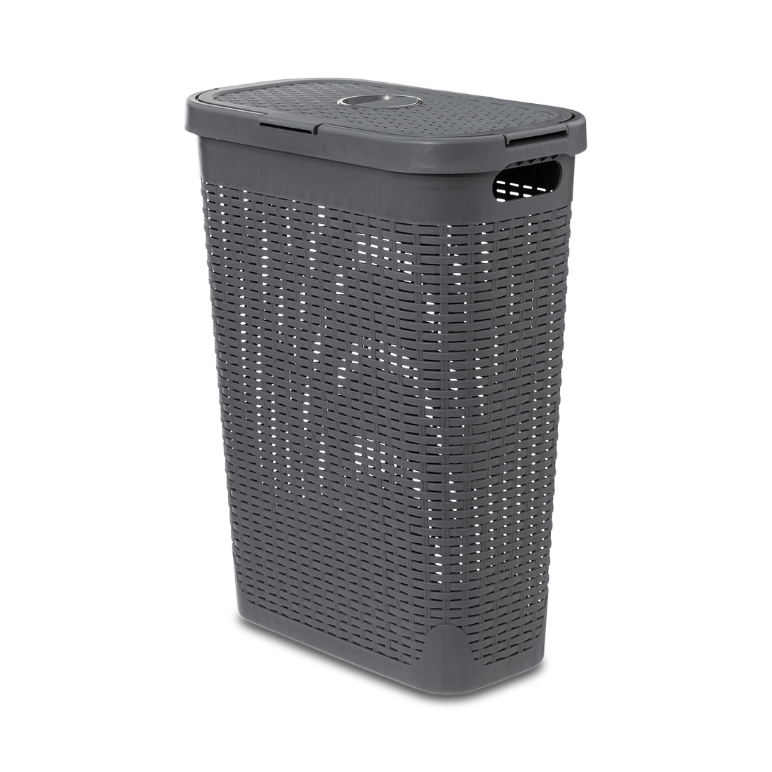 Wasmand CORBIA 40L M/Deksel Grijs Wasmand CORBIA 40L M/Deksel Grijs