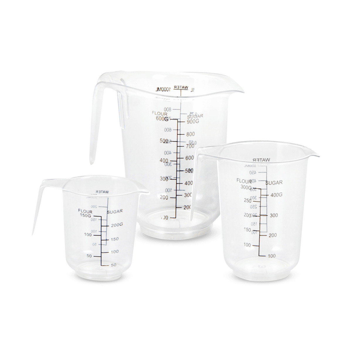 Maatbekers MESJUG S/3 Transparant