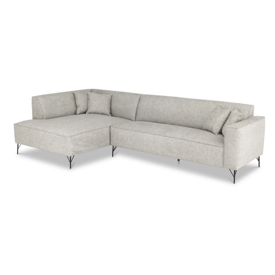 Hoeksalon FRISCO Hoek Links Fossil Grey B308 Hoeksalon FRISCO Hoek Links Fossil Grey B308