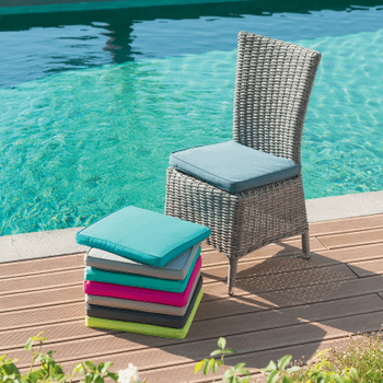 Stoelkussen Velcro GRIGIO Taupe Stoelkussen Velcro GRIGIO Taupe