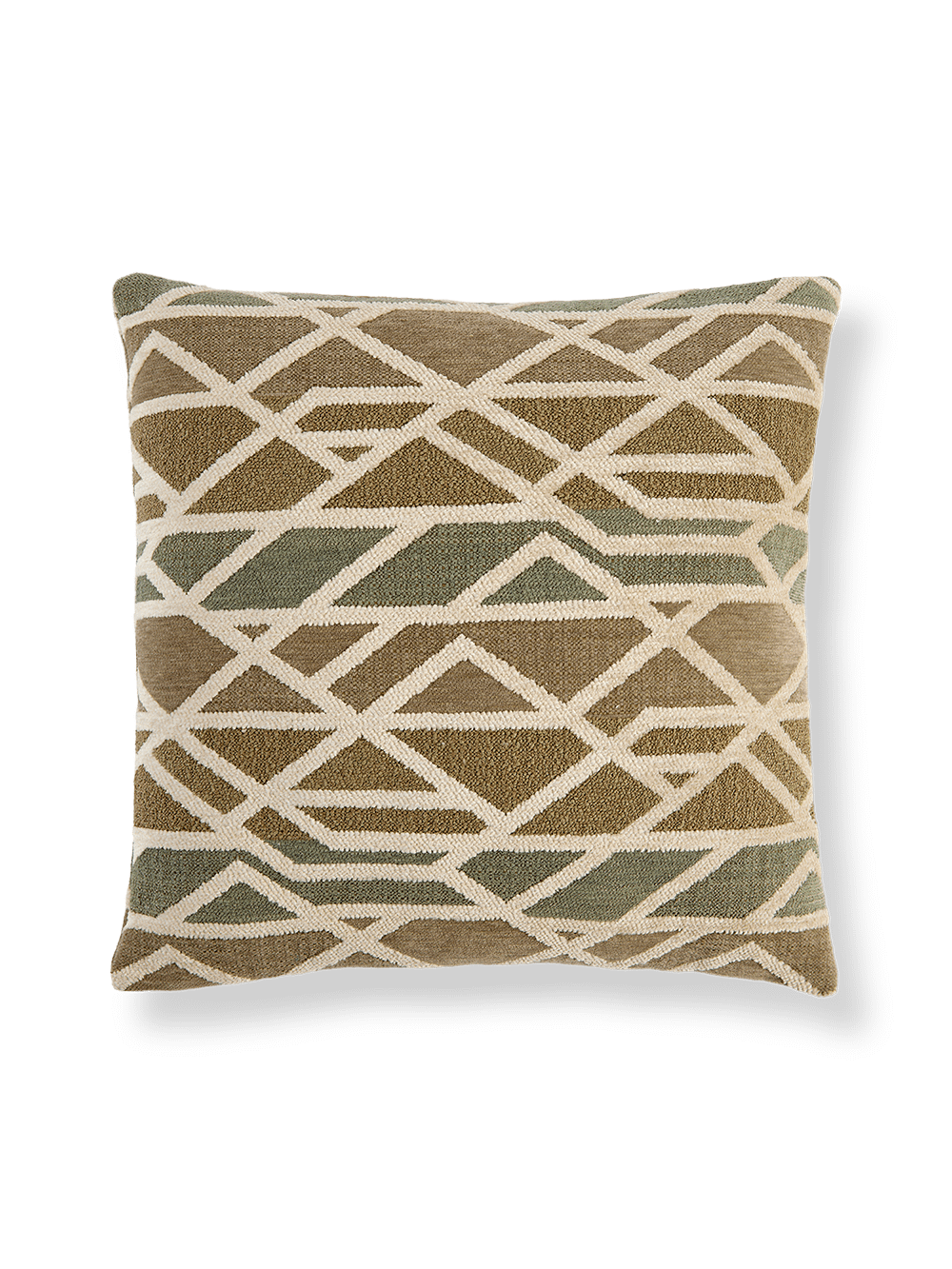 Kussen Fuldos Mint/Crème 45 x 45 cm