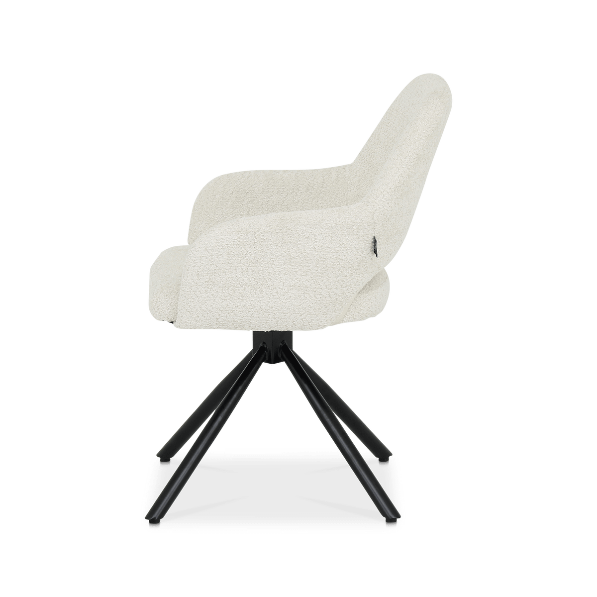Armstoel AVORIO Cream Bouclé