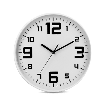 Klok URIS Rond Wit Klok URIS Rond Wit