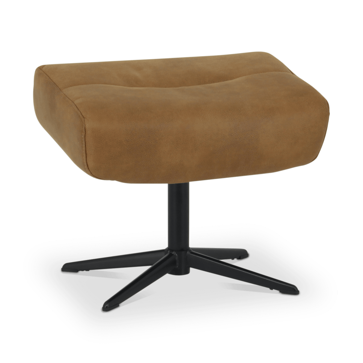Voetenbank AGOSTINO Cognac 52x44