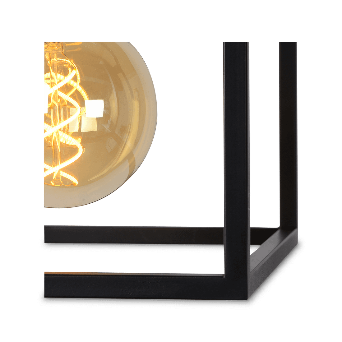 Hanglamp RUBEN 1Del. Zwart/Goud Hanglamp RUBEN 1Del. Zwart/Goud