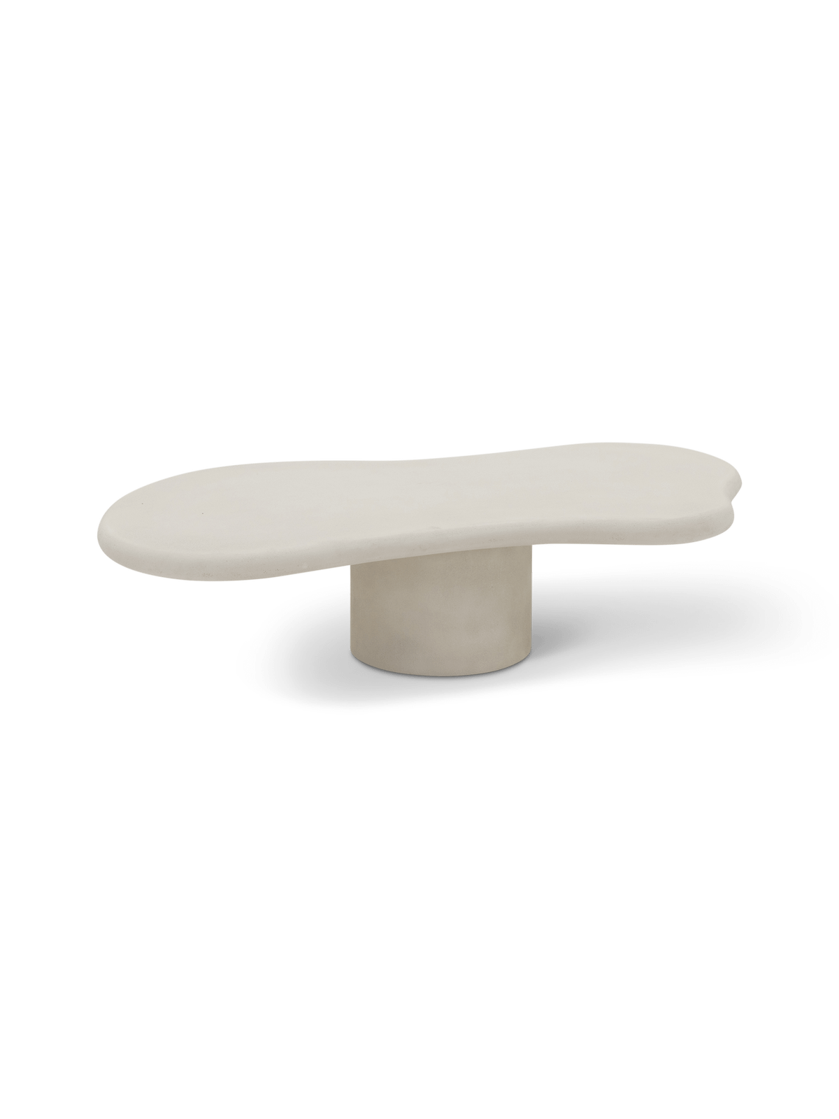 Salontafel Noguchi Microcement Ivory 123 x 60 cm