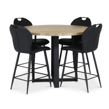 Bartafel BIRLA Mango Ø120cm Bartafel BIRLA Mango Ø120cm