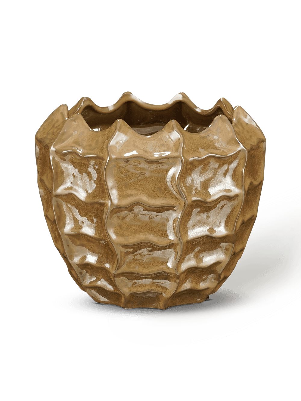 Bloempot Abelard Bruin