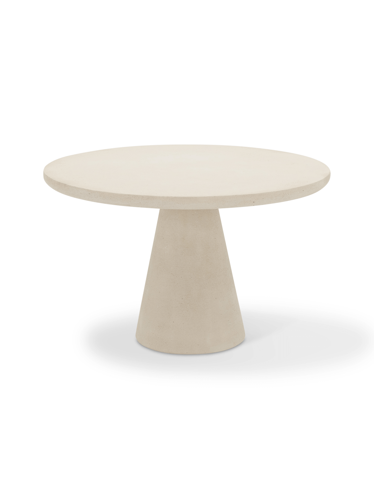 Eettafel Chillida Limestone Ø120 cm