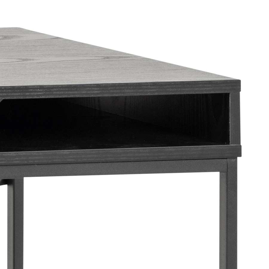 Bureau BOKSKAP Ash Black