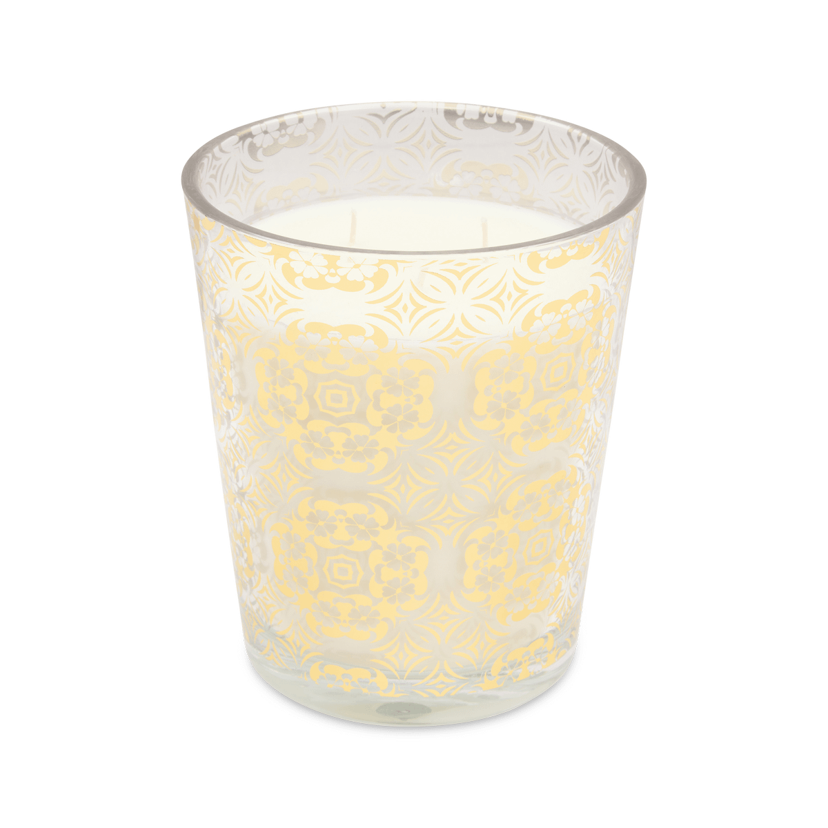 Geurkaars HILLAN 820g Glas Goudmotief