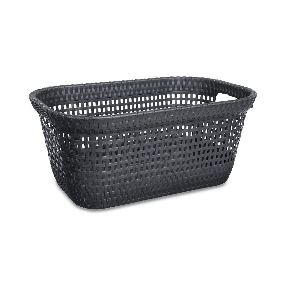 Wasmand KRITT Rotan 45L Grijs