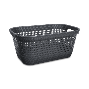 Wasmand KRITT Rotan 45L Grijs Wasmand KRITT Rotan 45L Grijs