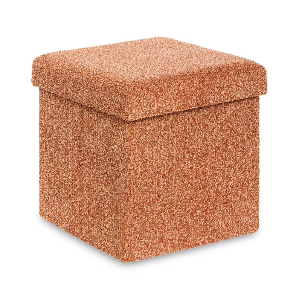 Opbergpouf WOZIA Vierkant Amber