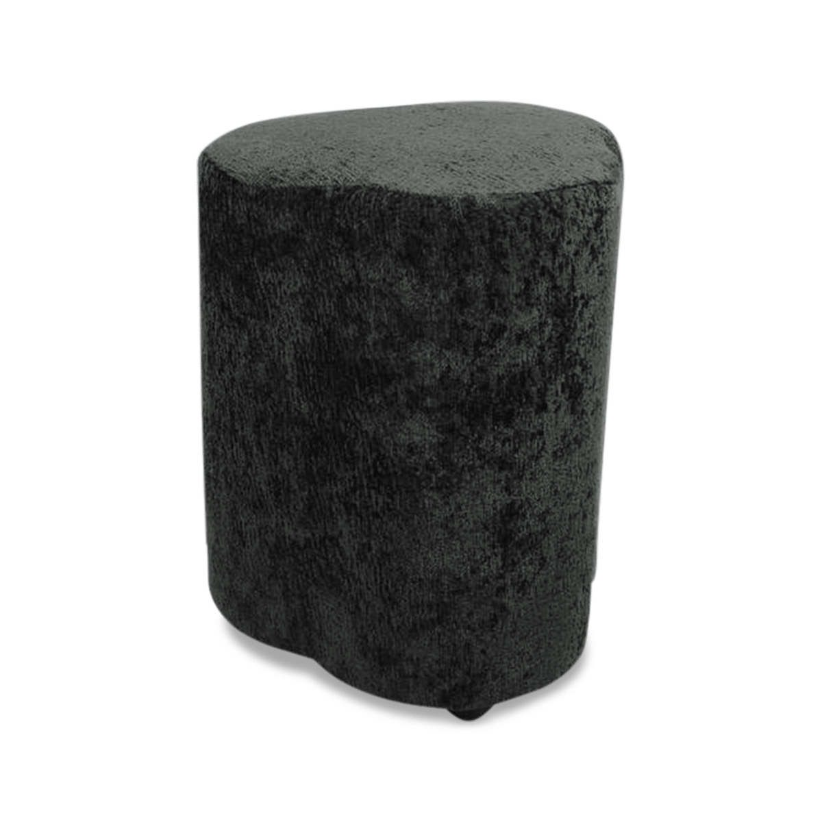 Pouf THIESLI Organisch Grijs