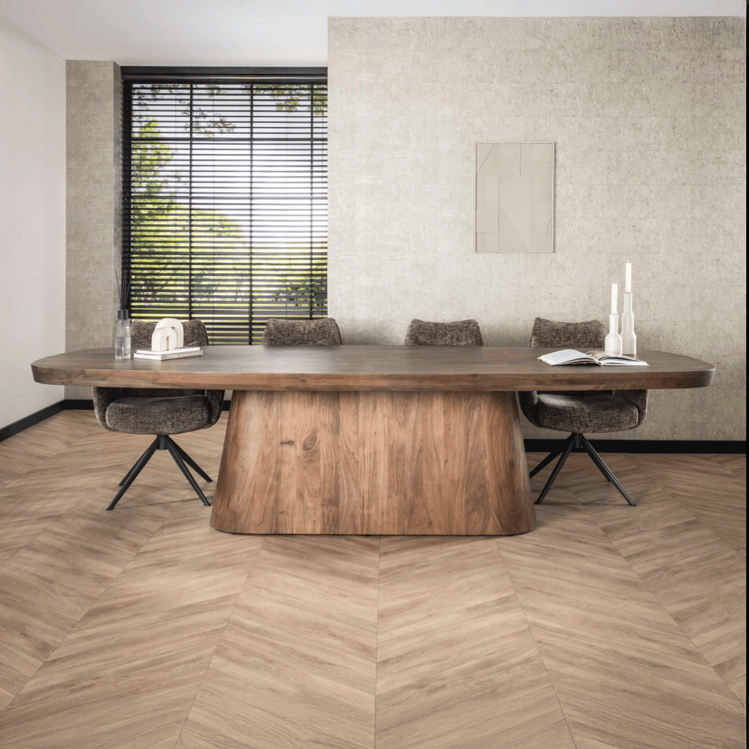 Eettafel GONZALO 300x120 Massief Acacia