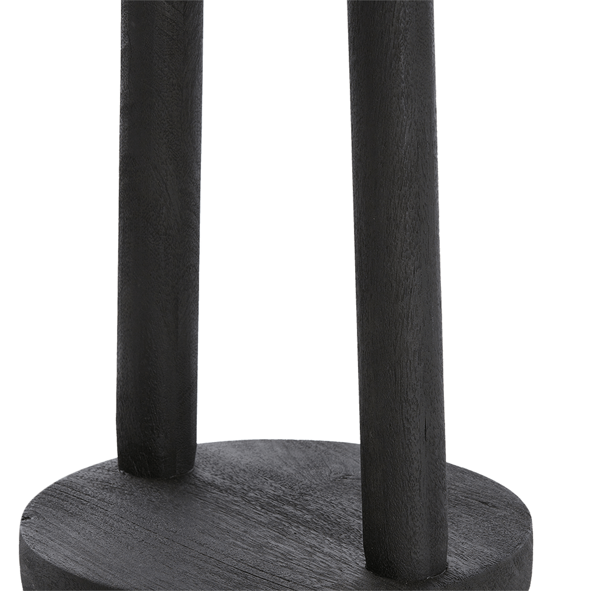Vloerlamp XITTA Hout Zwart