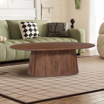 Salontafel DOMINGO Mango Lichtbruin 120x70 Salontafel DOMINGO Mango Lichtbruin 120x70